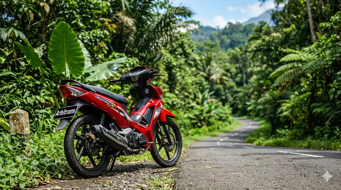 Sewa Motor Bebek Supra X Purwokerto