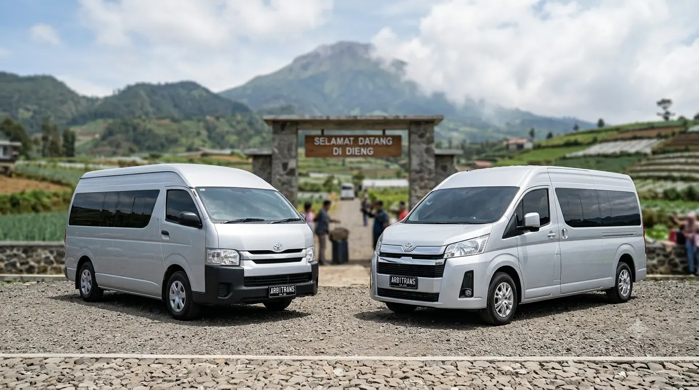 Rental Mobil Hiace Purwokerto Untuk Wisata